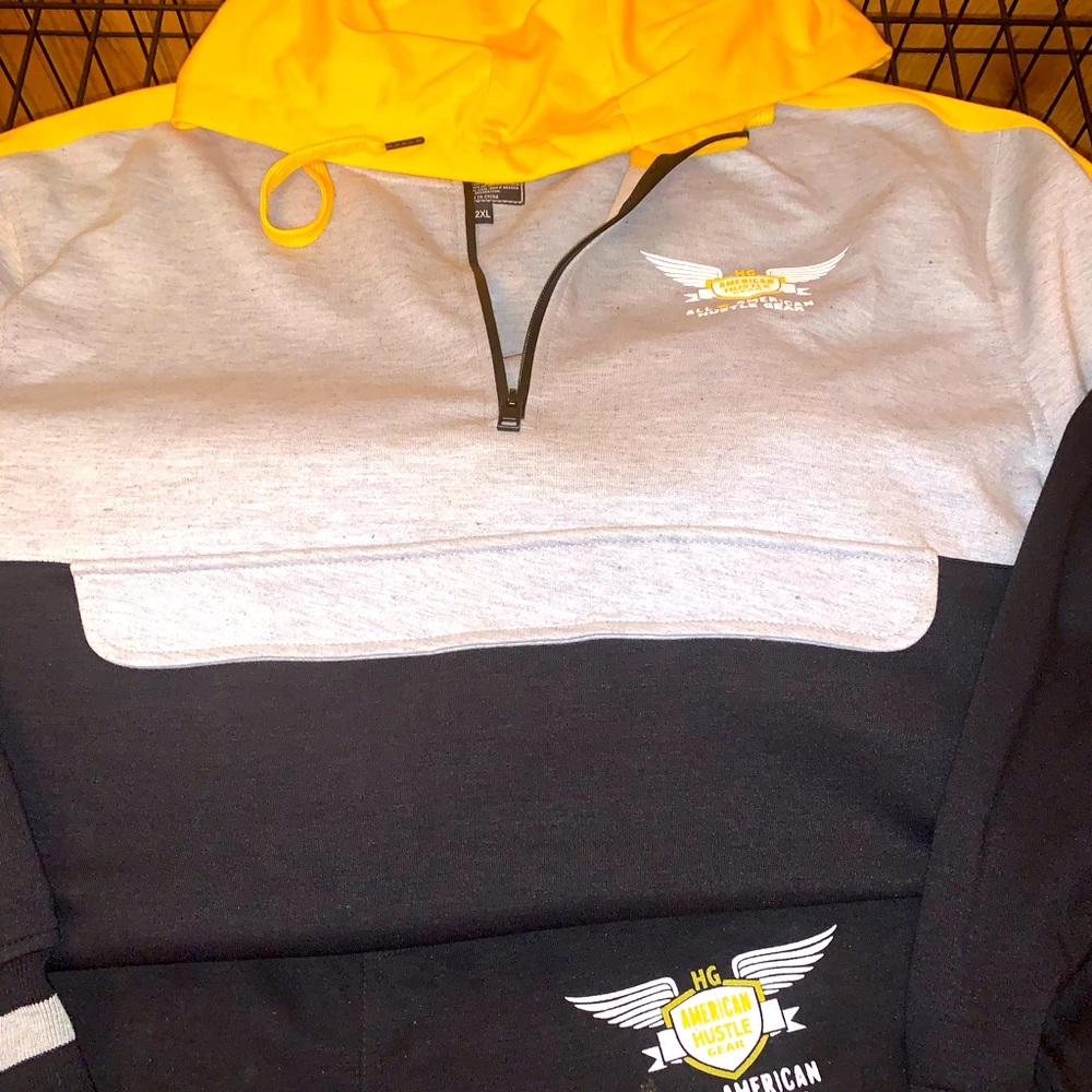 All American hustle gear sweatsuit slim fit